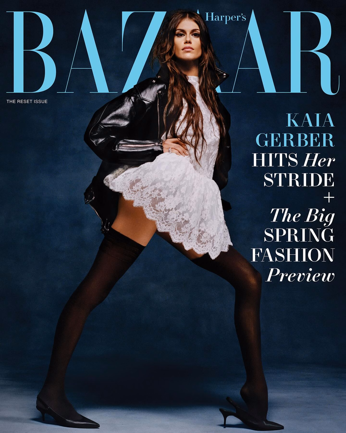 Kaia Gerber portrait mannequin