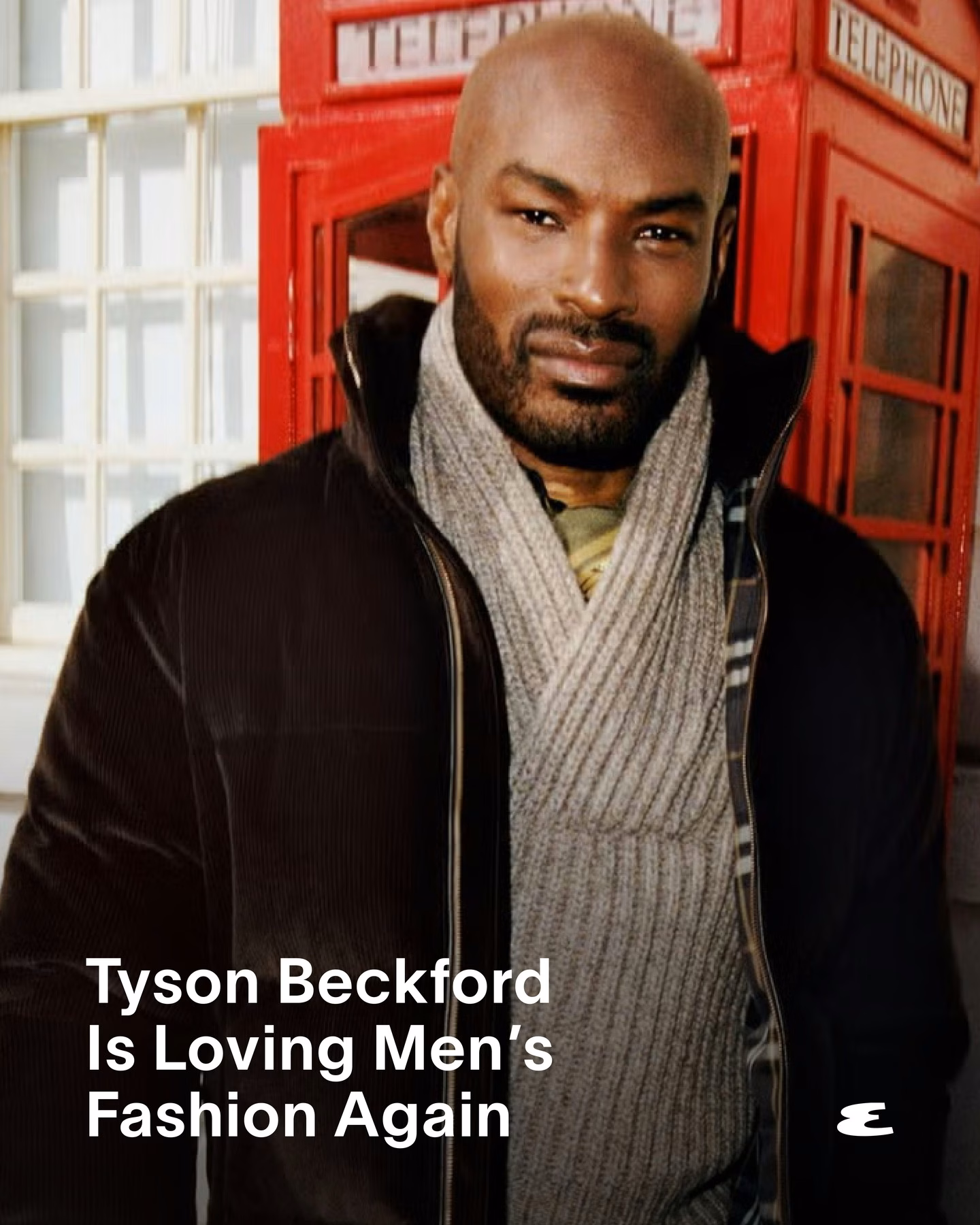 Tyson Beckford shooting mode